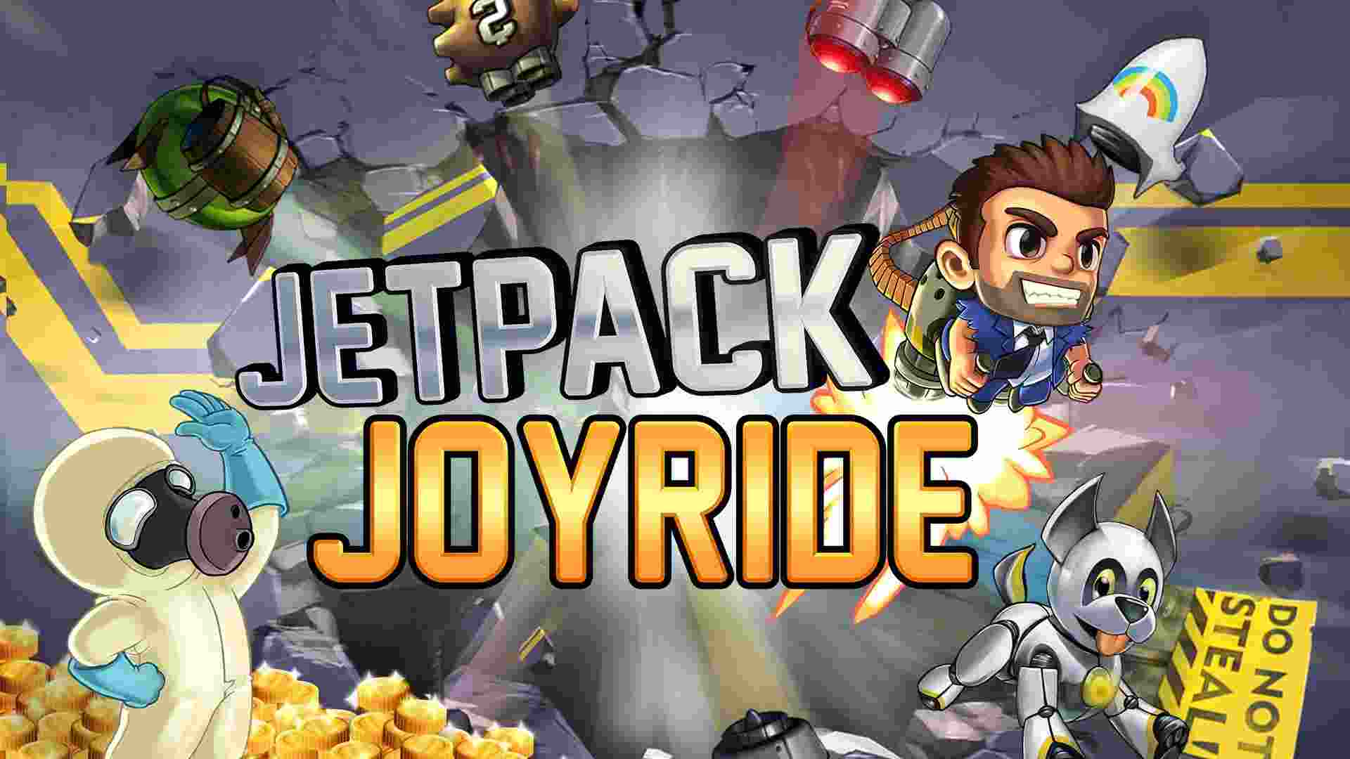 Jetpack Joyride 1.93.2 MOD Menu VIP, Không Chết, Rất Nhiều Tiền, Mở khóa tất cả APK