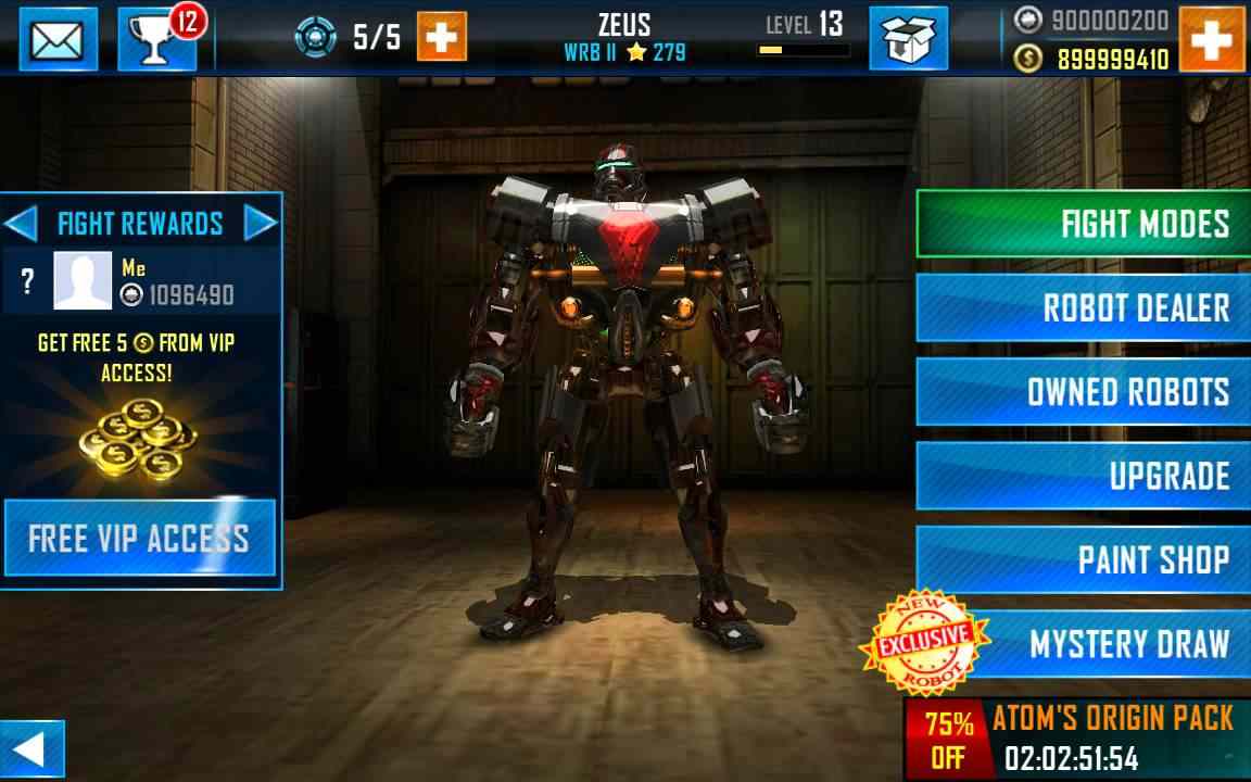 game Real Steel World Robot Boxing mod hack