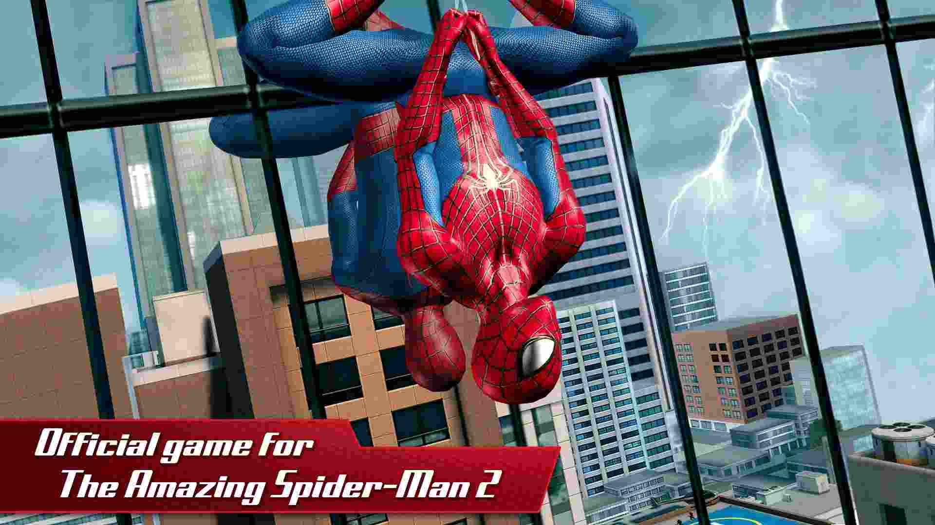 The Amazing Spider Man 2 MOD APK 1.2.7d (Menu VIP, Lots of Money coins, all suits unlocked, highly compressed APK