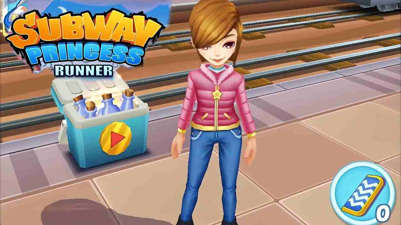 Subway Princess Runner 8.0.4 MOD Menu VIP, Rất Nhiều Tiền, Full Nhân Vật APK
