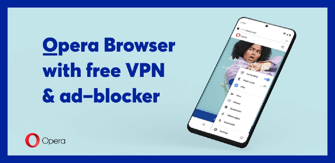 Opera Browser 83.0.4388.80445 MOD Mở khóa Premium, VPN, Nhiều Tính Năng APK