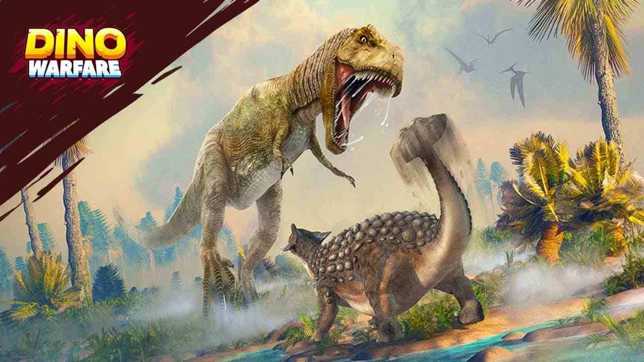Jurassic Warfare: Dino Battle 1.2.19 MOD Rất Nhiều Tiền, Full Kim Cương APK