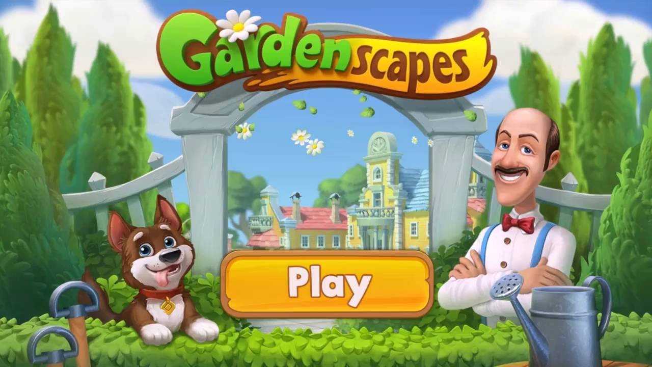 Gardenscapes 8.0.1 MOD Rất Nhiều Tiền, Sao, Max Level APK