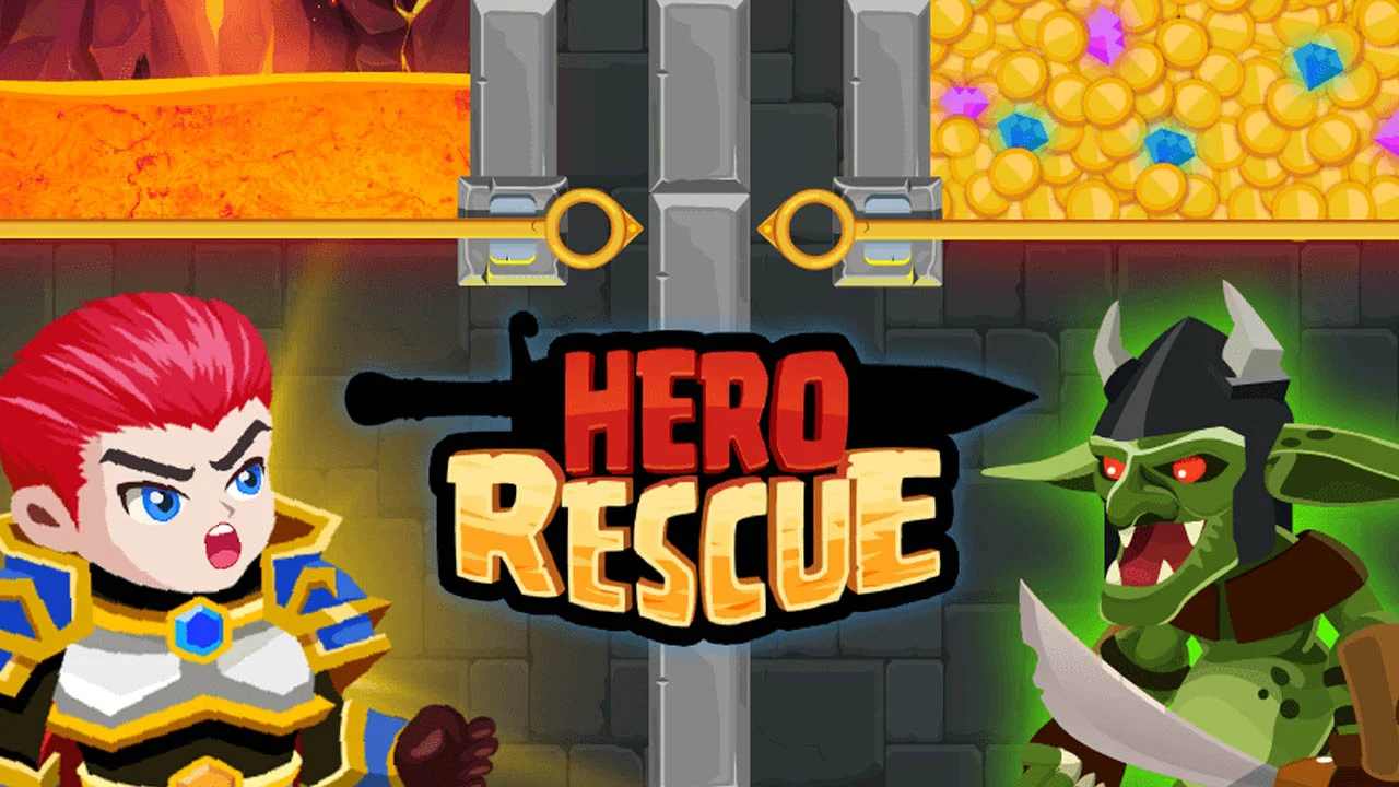 Hero Rescue 1.3.0 MOD Rất Nhiều Trái Tim/Mạng, Max Level, Xóa Quảng Cáo APK